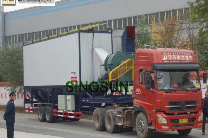 Мобильный асфальтный завод Sinosun 120 тн/ч в продаже- фото № 11