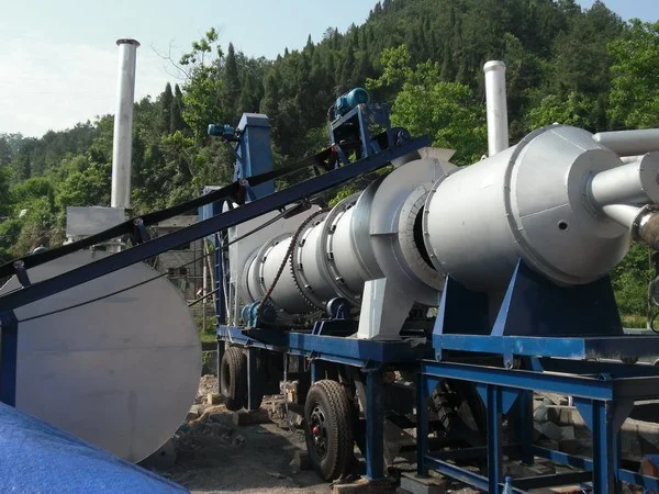 Стационарный асфальтный завод Sinosun QLB30 (30 т/час) в продаже- фото № 11
