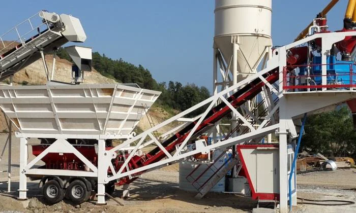 Мобільний бетонний завод Polygonmach Mobile 60 (продуктивність 45-60 м3/год)- фото № 1