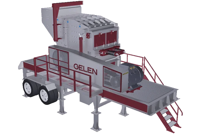 Мобильная дробилка Polygonmach JV-1 для высокопроизводительного дробления- фото № 8