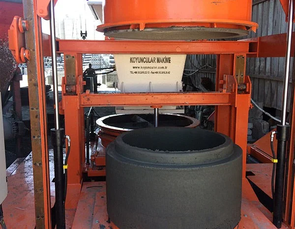Обладнання для виробництва бетонних кілець Ø800 мм – Ø1200 мм- фото № 7