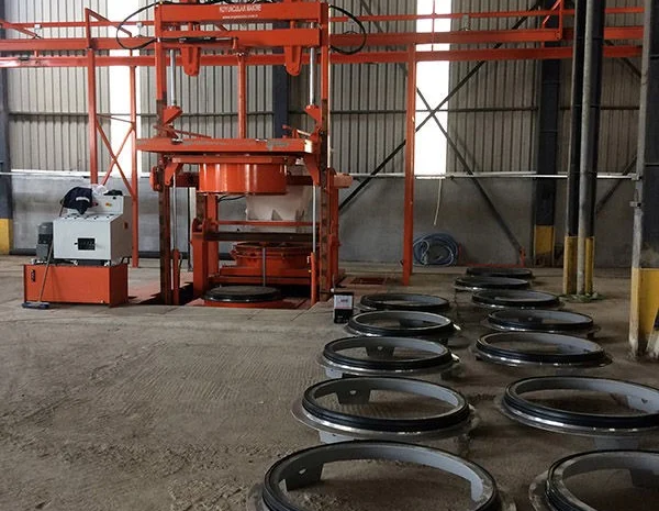 Обладнання для виробництва бетонних кілець Ø800 мм – Ø1200 мм- фото № 3