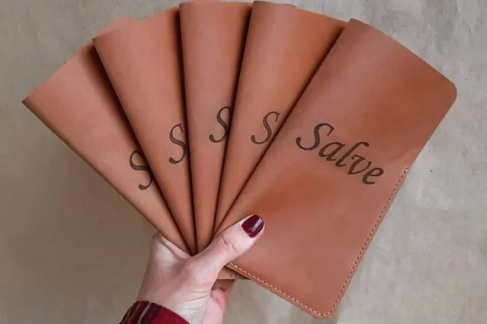 Кожаная счётница для ресторана, чековый держатель Check Holder4- фото № 1