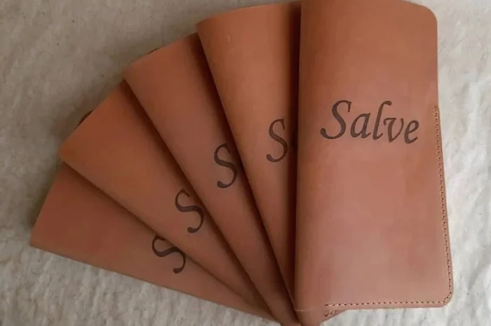 Кожаная счётница для ресторана, чековый держатель Check Holder4- фото № 5