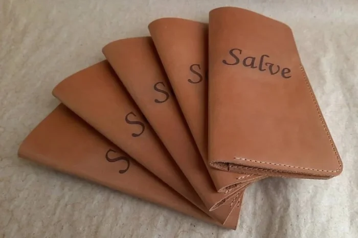 Кожаная счётница для ресторана, чековый держатель Check Holder4- фото № 6