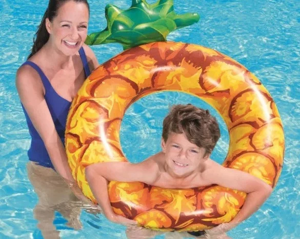 Надувной Круг Bestway Ананас, размер 116 см- фото № 2