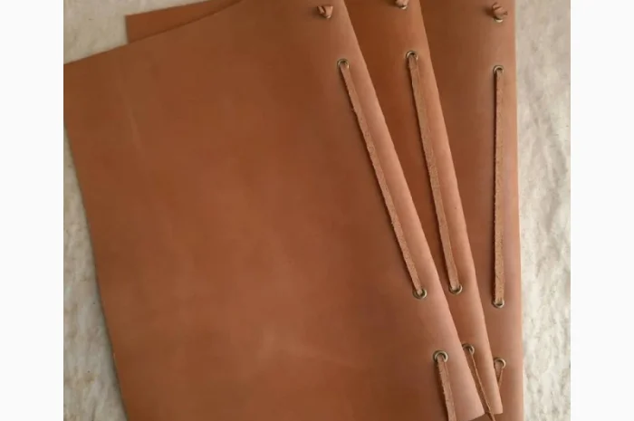 Набор кожаная обложка для меню и счетница- фото № 4