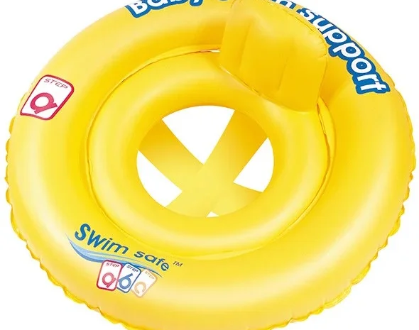 Надувной круглый детский плотик Swim Safe с трусиками- фото № 1