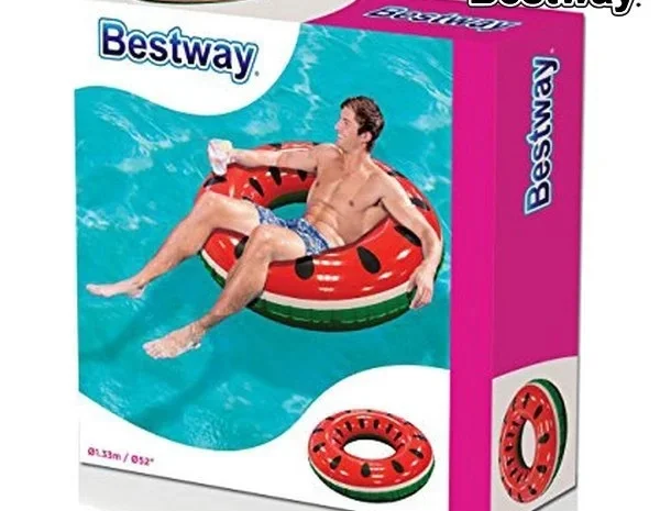 Надувной Круг Bestway Арбуз, размер 116 см- фото № 4