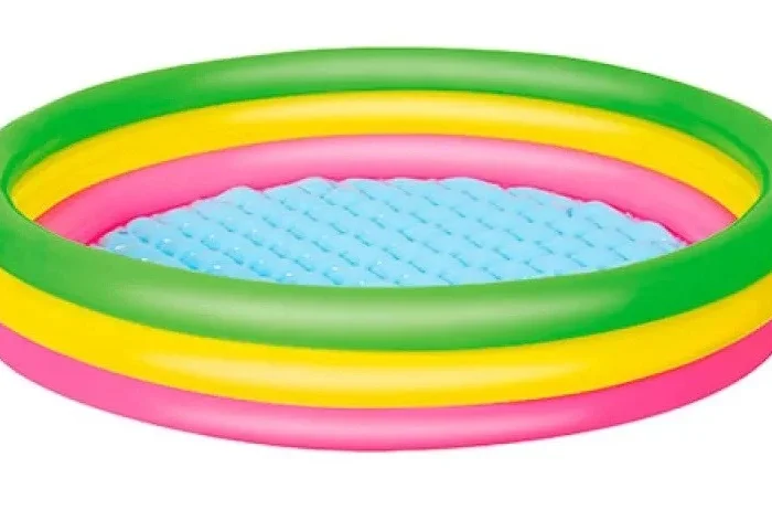 Детский надувной бассейн Bestway 102х25 см, разноцветный- фото № 2