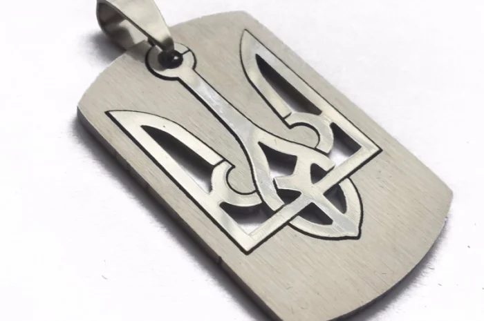 Кулон "Медальйон тризуб" - атрибут патриота- фото № 1