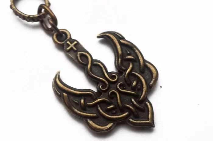 Кулон «Тризуб, Візантійський», бронза- фото № 1