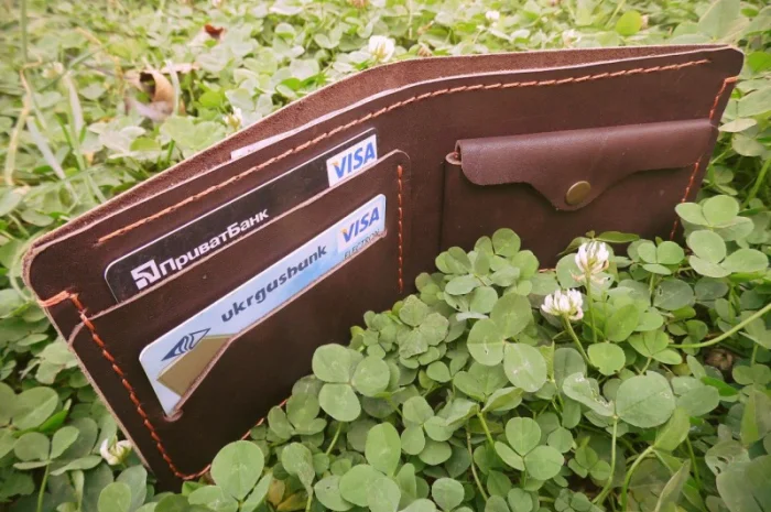 Чоловічий гаманець Weal, код: w010- фото № 4