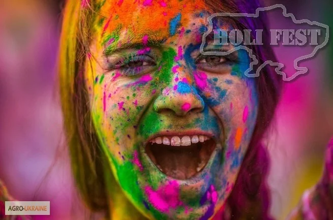 Фарба Холі (Гулал) – різні кольори- фото № 1