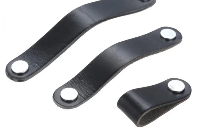 Ручка для меблів з натуральної шкіри Петля- фото № 5