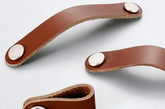 Ручка для меблів з натуральної шкіри Петля- фото № 6