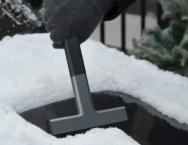 Скребок для льоду і снігу Baseus від Xiaomi, автомобільний скребок для видалення снігу- фото № 3