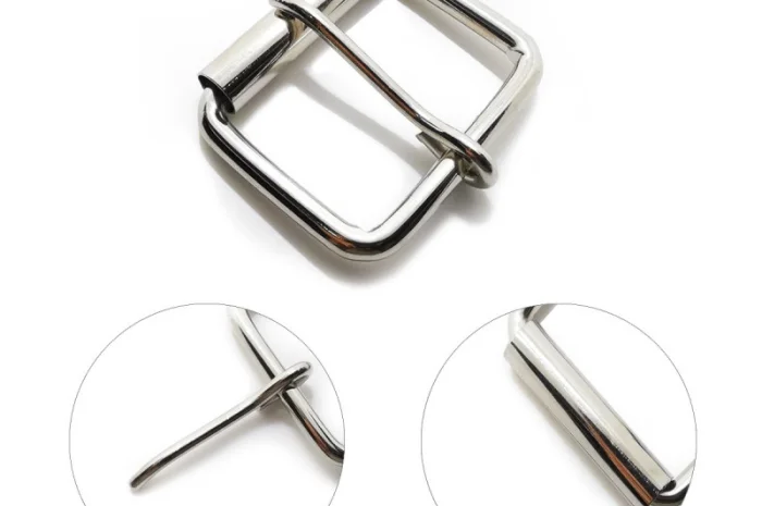 Пряжка Пілот для ременя з баранчиком 20 мм, нікель- фото № 4