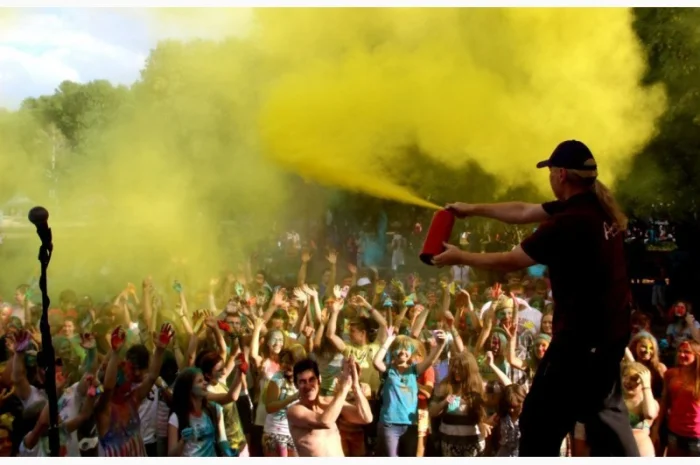 Балон з Фарбою Холі, 9 кг. для фествиалів- фото № 1