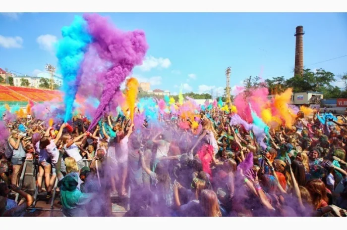 Балон з Фарбою Холі, 9 кг. для фествиалів- фото № 7