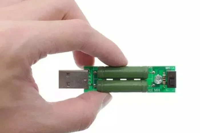 USB 1А/2А навантаження, вилка навантаження, Резистор навантаження, для тестера- фото № 5