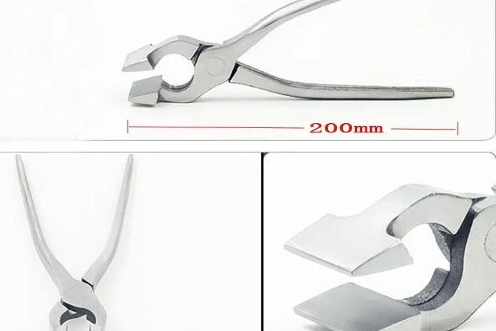 Регулируемые плоскогубцы по коже, Клещи для работы с кожей, Сапожные клещи- фото № 5
