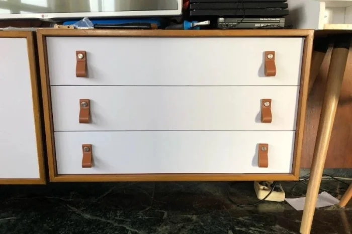 Ручка для меблів з натуральної шкіри Петля2- фото № 7