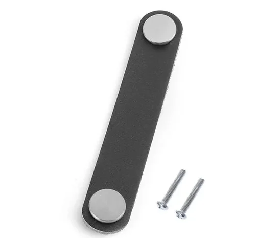 Ручка для меблів з натуральної шкіри Полоса2- фото № 2