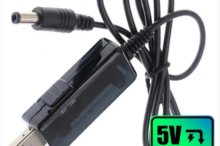Шнур (кабель) для роутера з 5 на 12 або 9 вольт- фото № 1