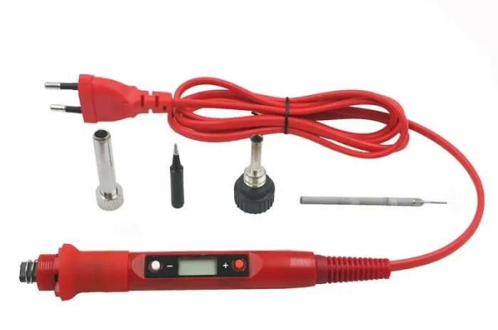 Набор инструментов для пайки Lefavor 80W 12 в 1 с дисплеем- фото № 5