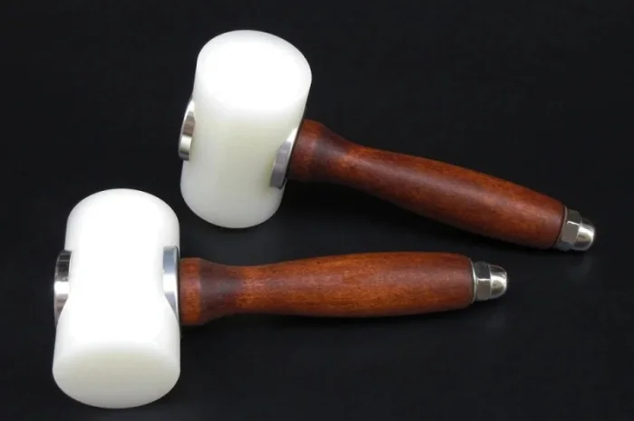 Молоток нейлоновый для тиснения по коже, Молоток для установки фурнитуры- фото № 2