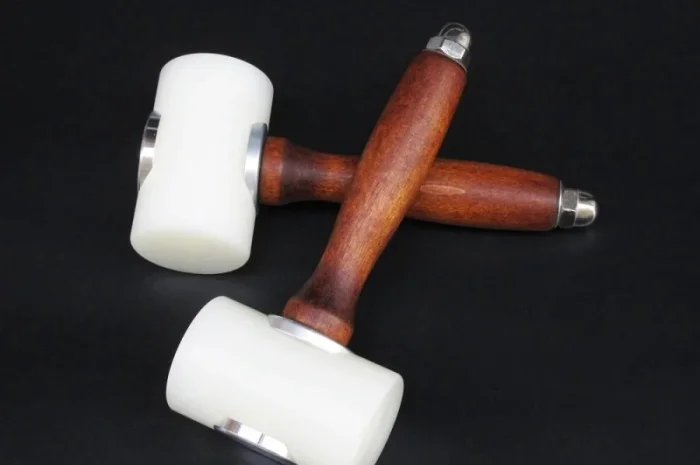 Молоток нейлоновый для тиснения по коже, Молоток для установки фурнитуры- фото № 3