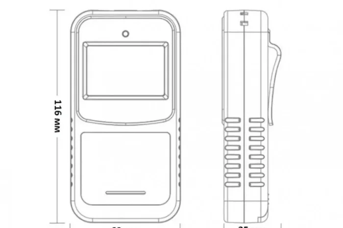 Лічильник Гейгера - Bosean FS-600, дозиметр, лічильник гейгера- фото № 2