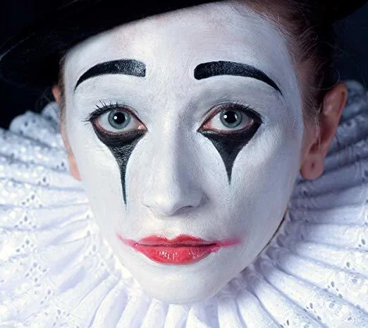 Черный аквагрим для лица, 32 грамма черный грим для лица и тела- фото № 4