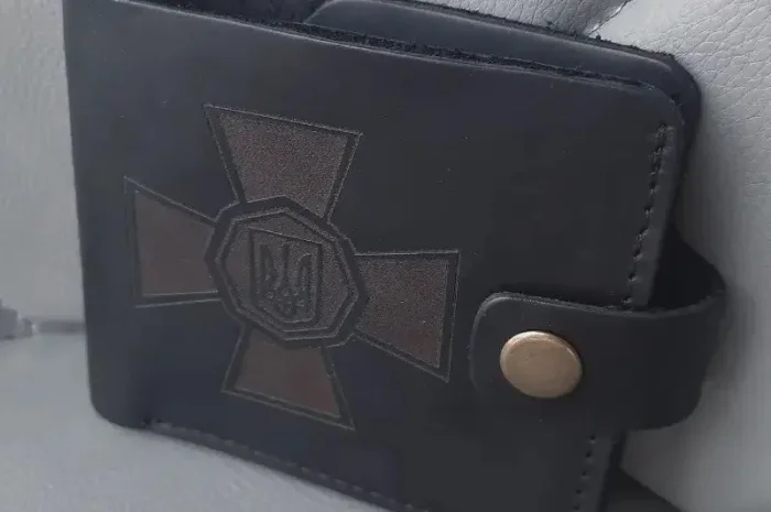 Гаманець з емблемою ЗСУ на замовлення- фото № 1