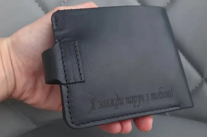 Гаманець з емблемою ЗСУ на замовлення- фото № 4