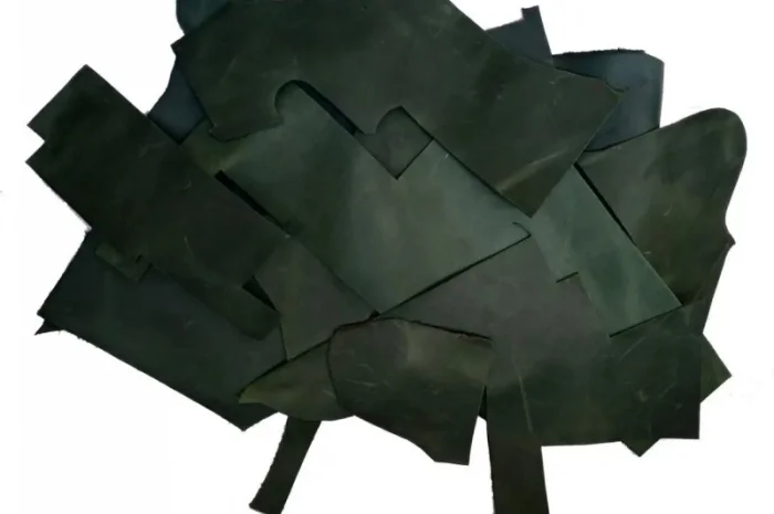 Обрезки натуральной кожи Crazy Horse на вес- фото № 4