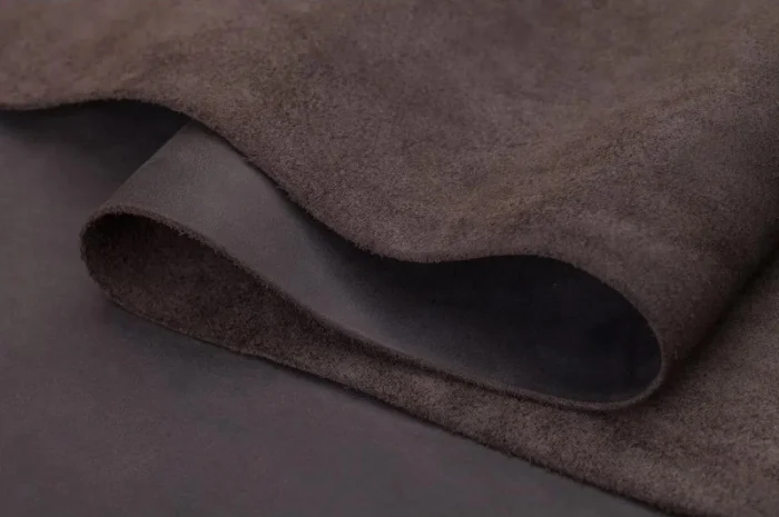 Шкіра Crazy Horse - натуральна червона шкіра для виробництва- фото № 1