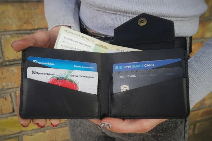 Кошелек с гравировкой, Именной кошелек ручной работы Pretty- фото № 2