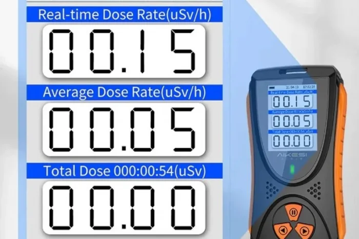 Лічильник Гейгера - Aikesi HFS-10 захисний кейс, Радіаційний дозиметр- фото № 5