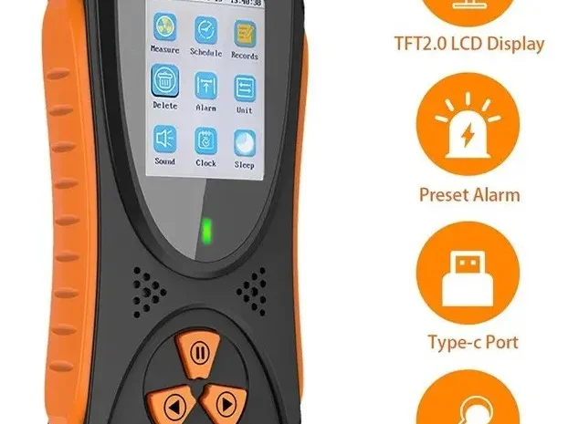 Лічильник Гейгера - Aikesi HFS-10 захисний кейс, Радіаційний дозиметр- фото № 6