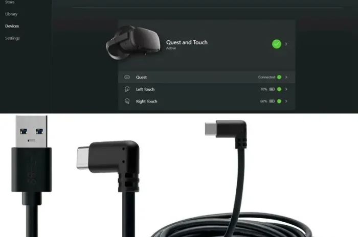 Кабель USB 3.2 - Type C для Oculus Quest- фото № 8