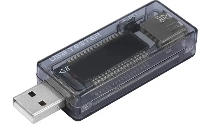 USB Тестер Keweisi KWS-V20 – амперметр та вольтметр для вимірювання ємності акумуляторів- фото № 2