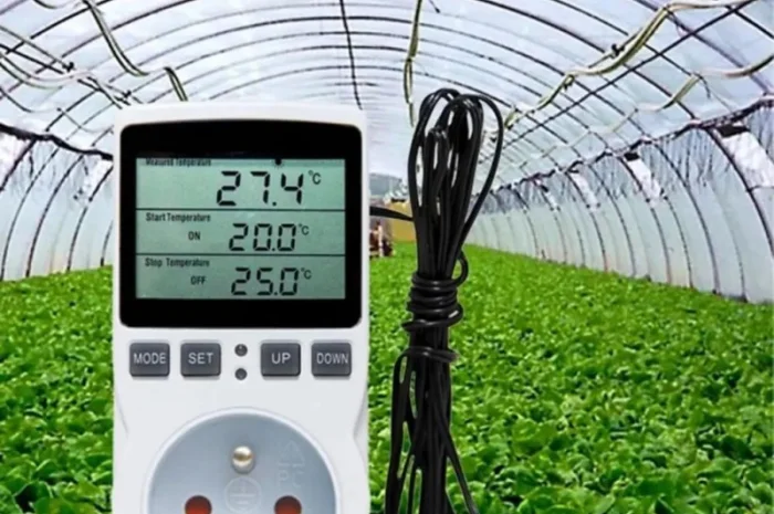 Цифровой терморегулятор с функцией памяти на 16 А- фото № 3