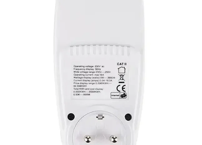 Побутовий Енергометр, ватметр, вольтметр, амперметр- фото № 2