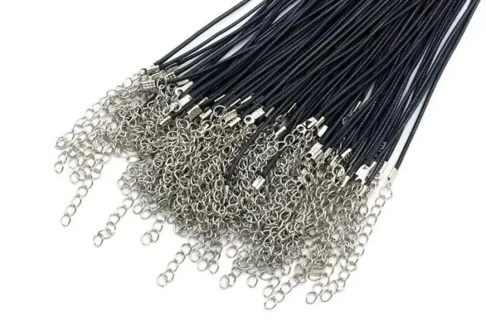 Вощений шнур для кулона підвіски хрестика 50 см- фото № 3