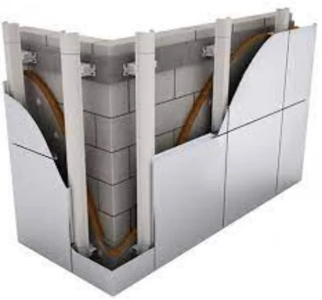 Касети фасадні металеві для будівель магазинів кіосків МАФів- фото № 3