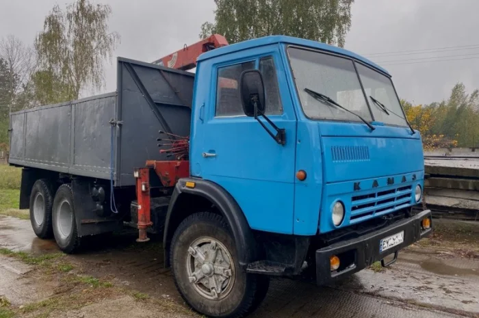 КамАЗ с манипулятором Unic 330 в отличном состоянии- фото № 2