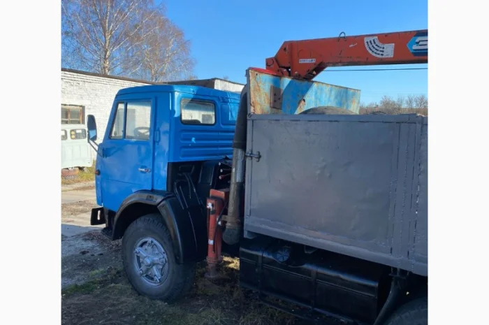 КамАЗ с манипулятором Unic 330 в отличном состоянии- фото № 5