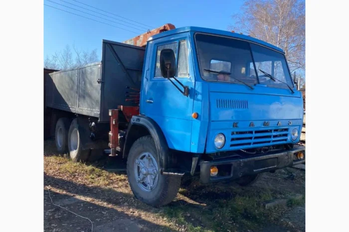 КамАЗ с манипулятором Unic 330 в отличном состоянии- фото № 6